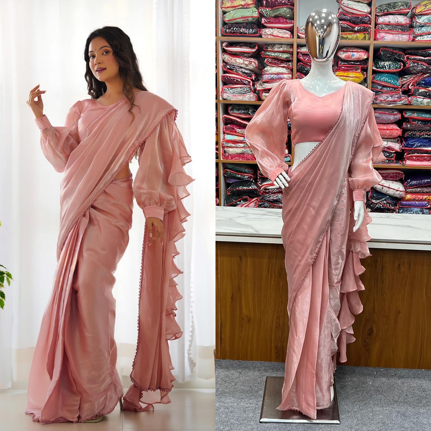 Premium Ready-to-Wear Saree Collection